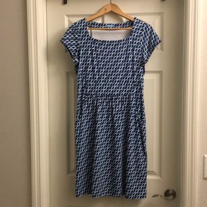 J McLaughlin Emma Cap Sleeve dress, size Medium